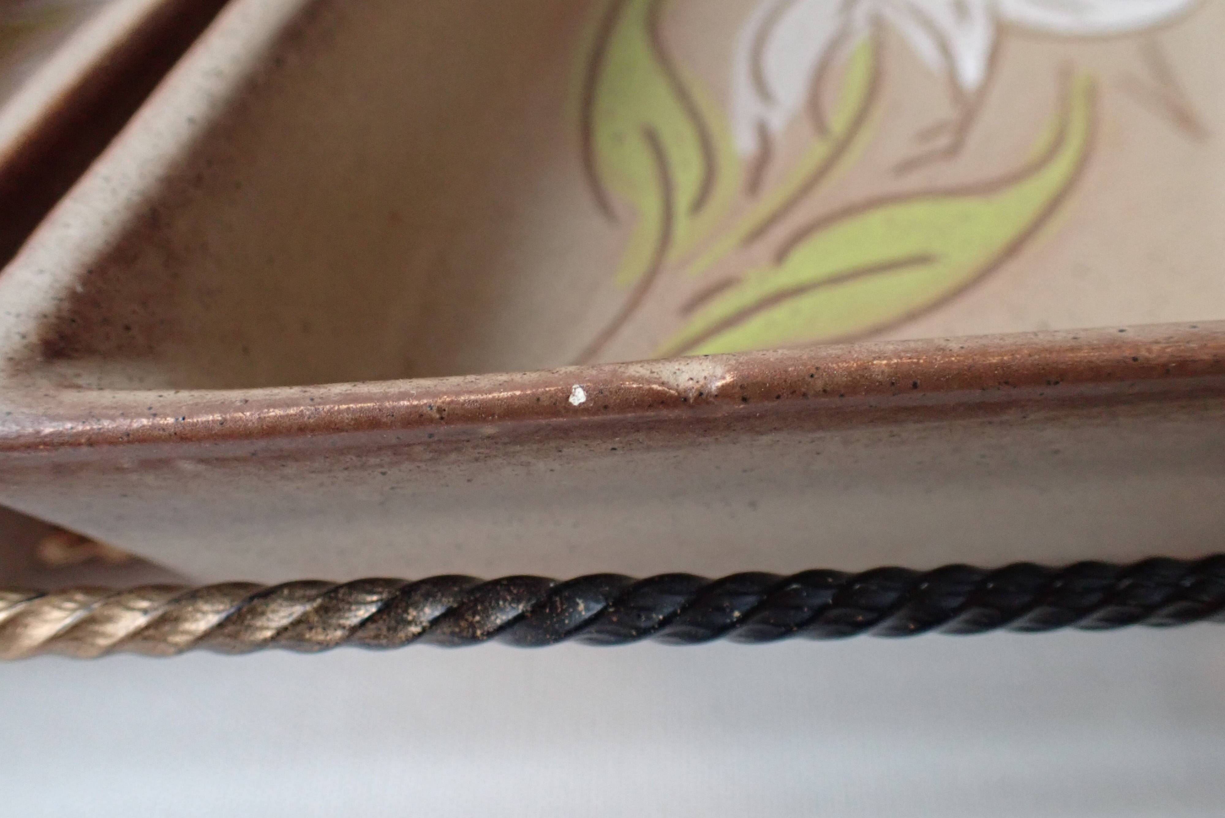 Vallauris ceramic aperitif service - 5 bowls