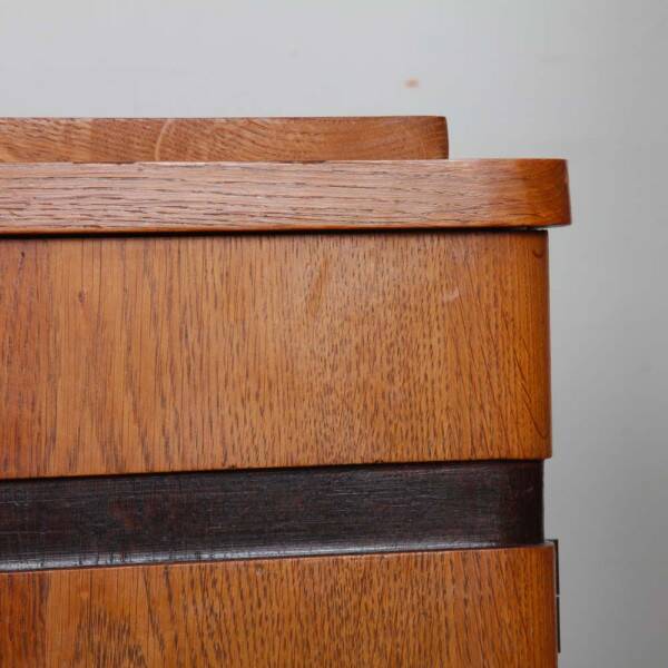 Oak sideboard dating from the 1950s