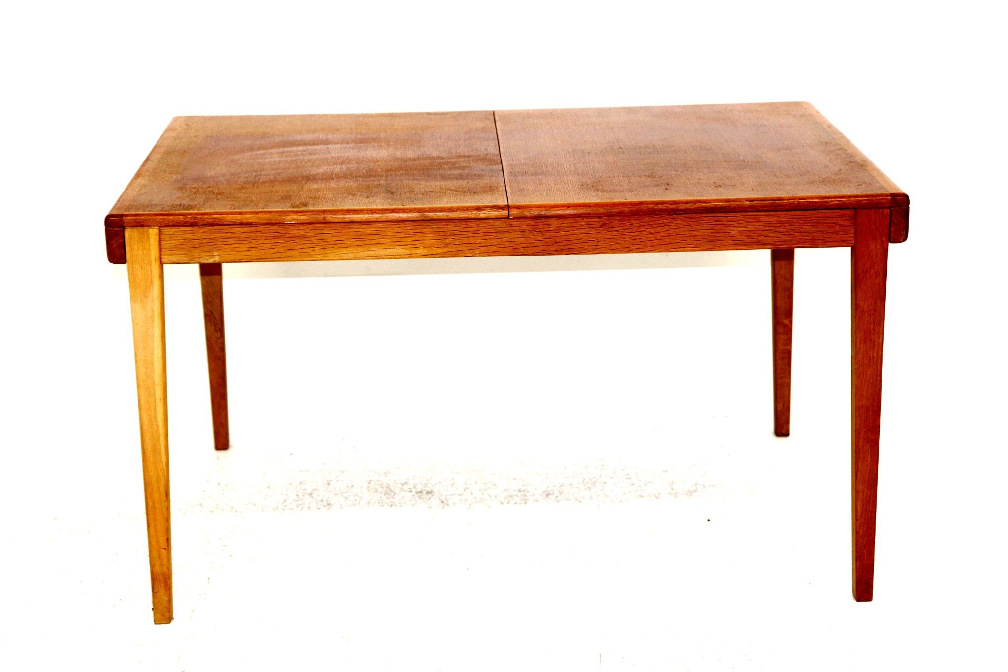 Table de salle à manger en chêne Suède 1960