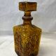 Amber glass carafe