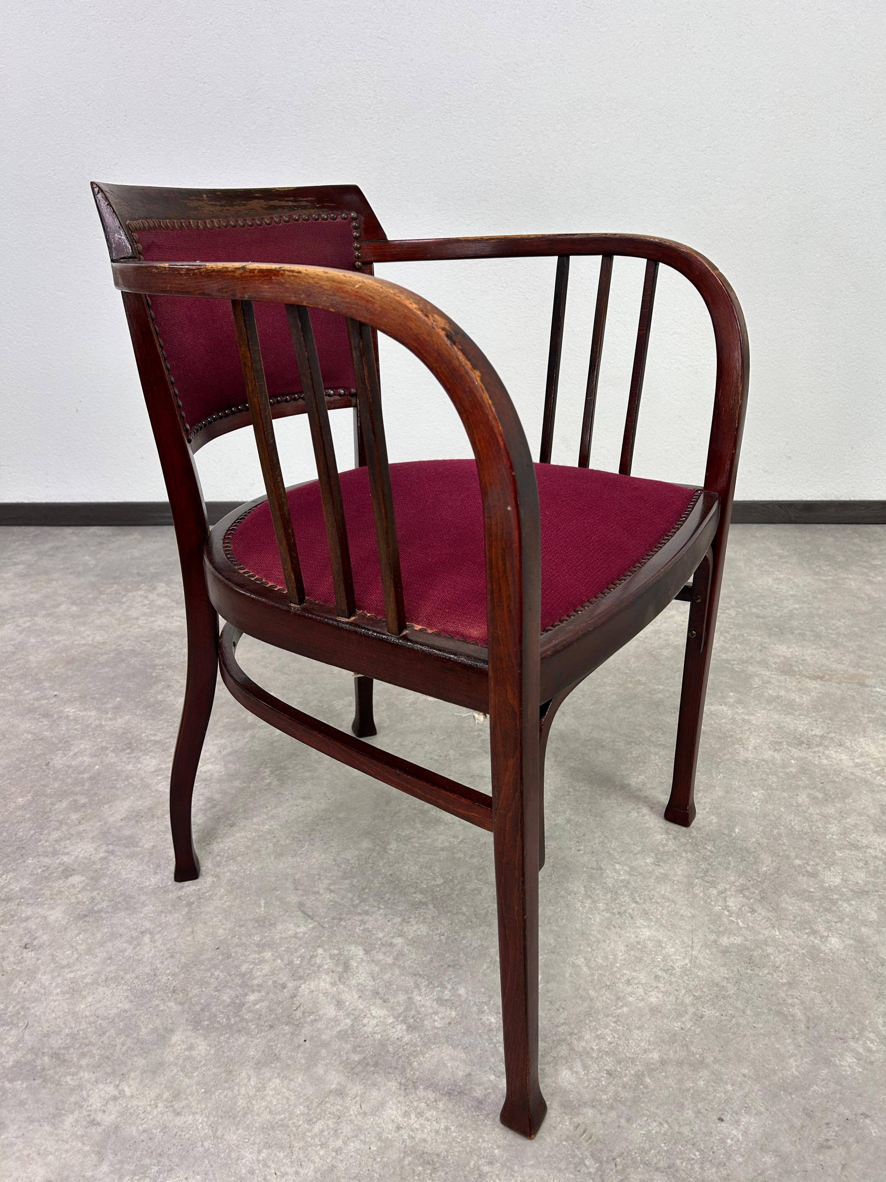 Secession Armchairs no.6513 by Otto Wagner