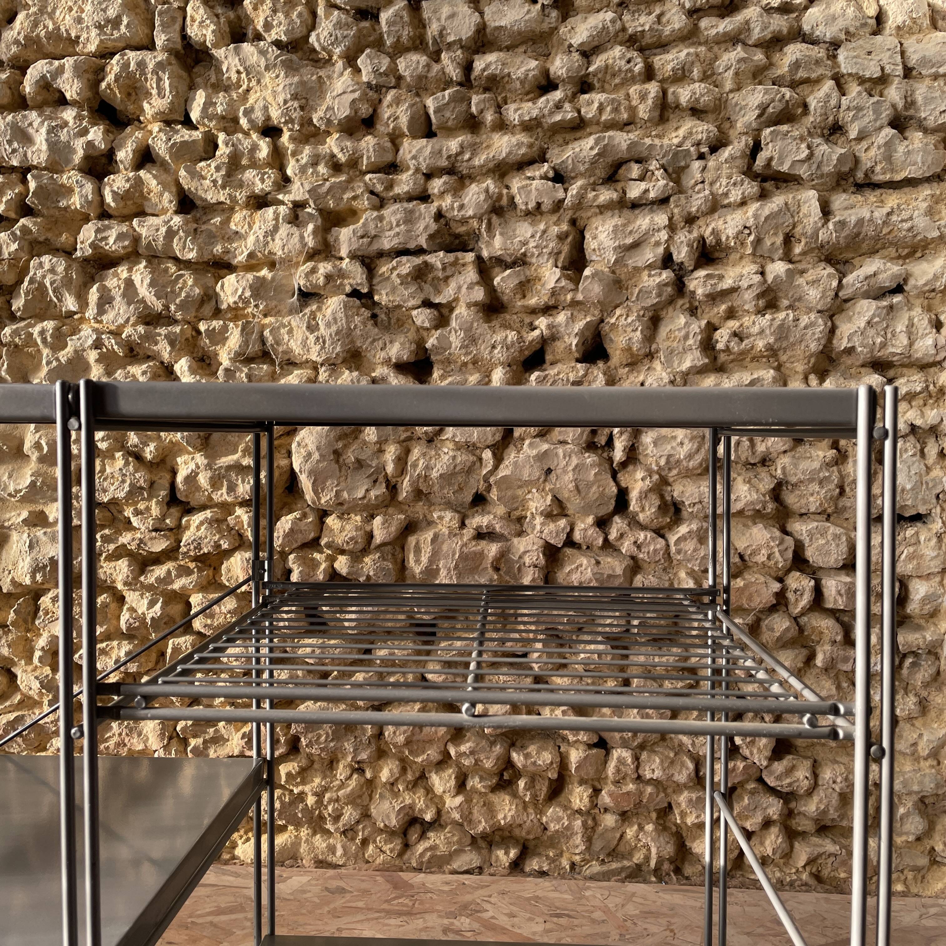 Modular metal shelf Niels Gammelgård - IKEA