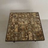 Vintage sidetable with tiles 1960's