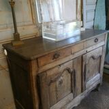 Old Bressan sideboard in oak and walnut