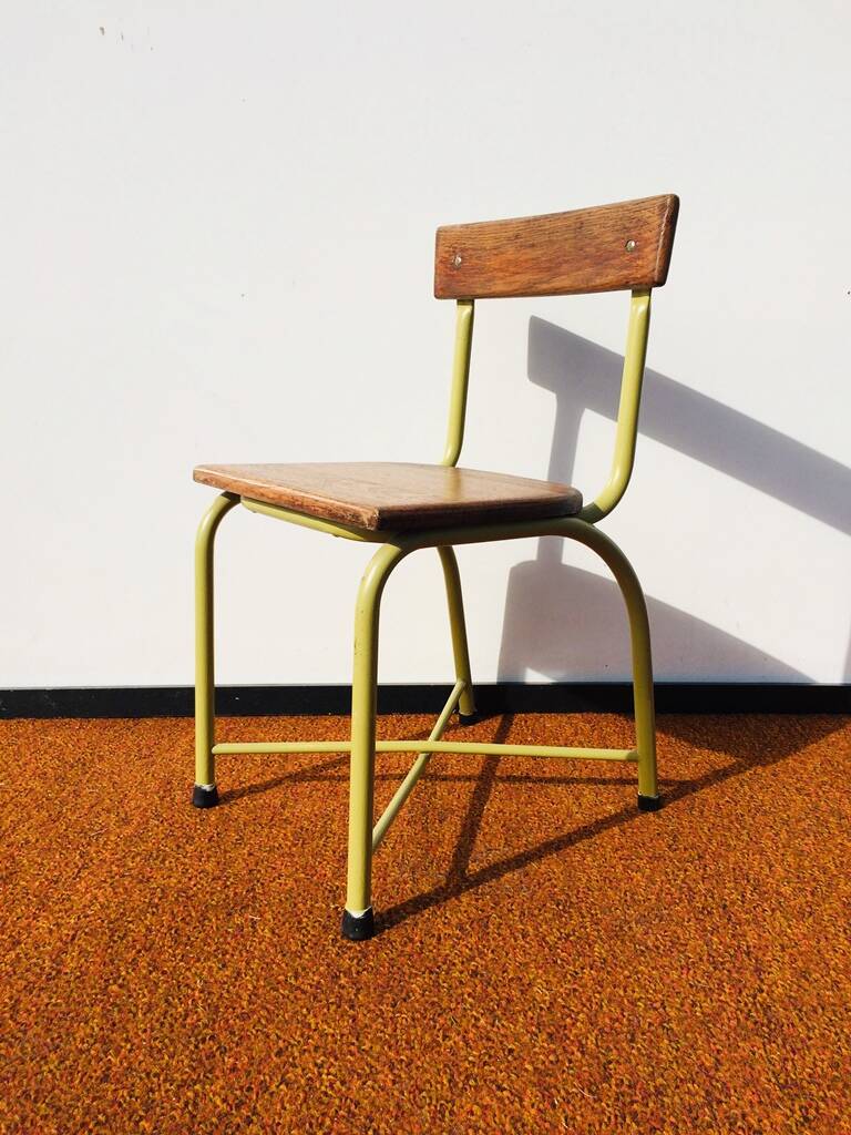 Tubax school chair. vintage 50s