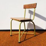 Tubax school chair. vintage 50s