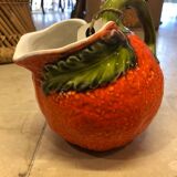 Orange-shaped slushy pitcher