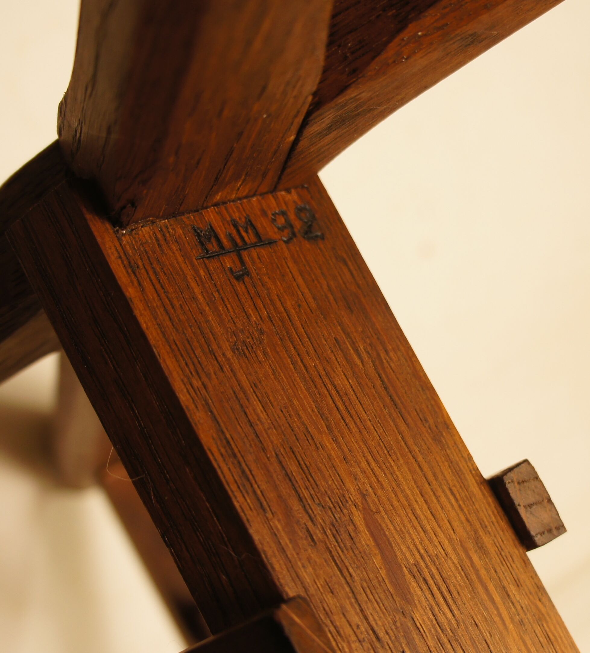 Vintage oak magazine