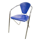 Vintage leather chair by Effezeta