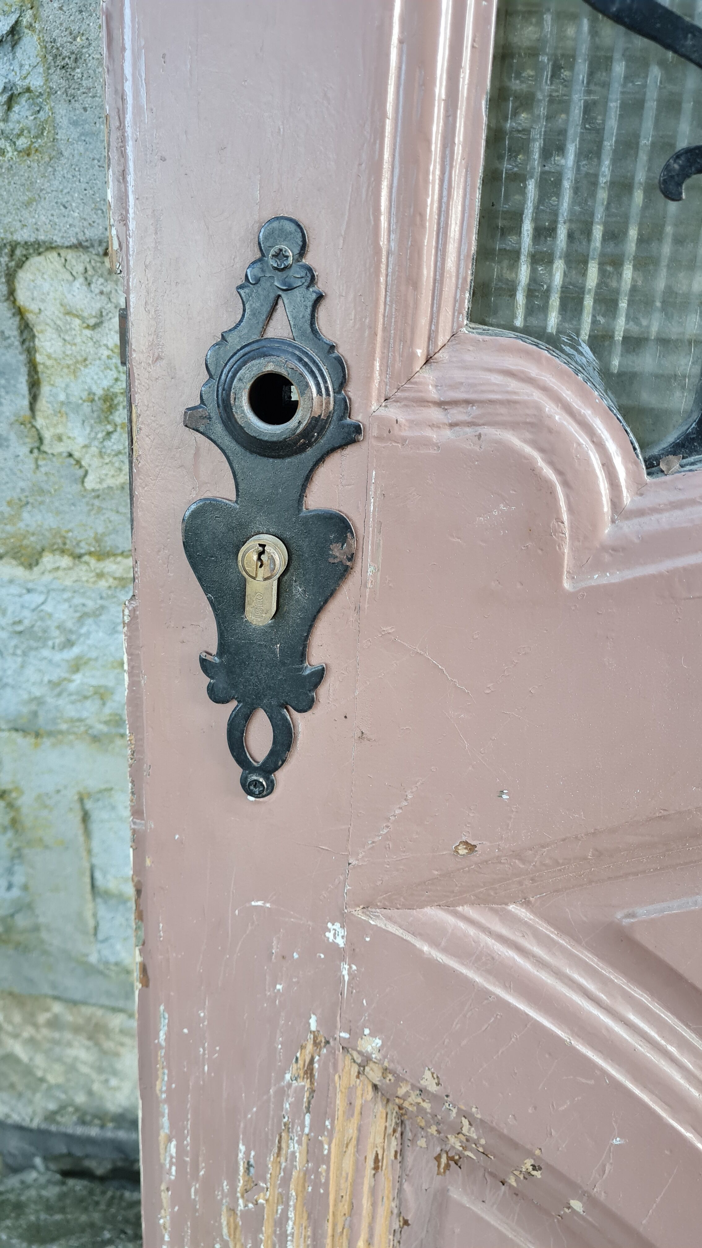 Porte d'entrée époque Art nouveau