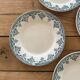 4 ironstone plates