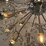 XL Chrome "Sputnik" chandelier