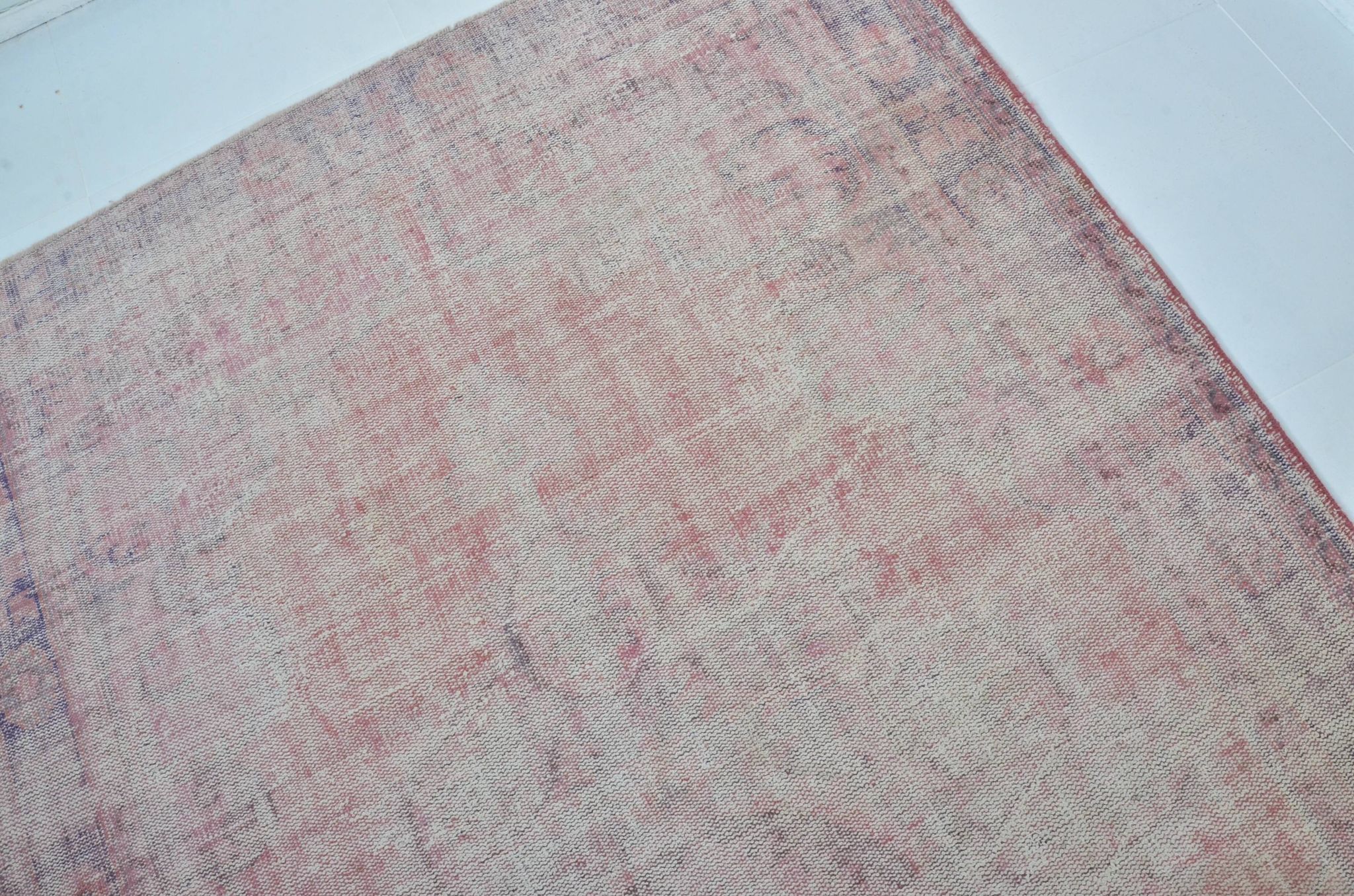 Tapis vintage turc Oushak sku 3189