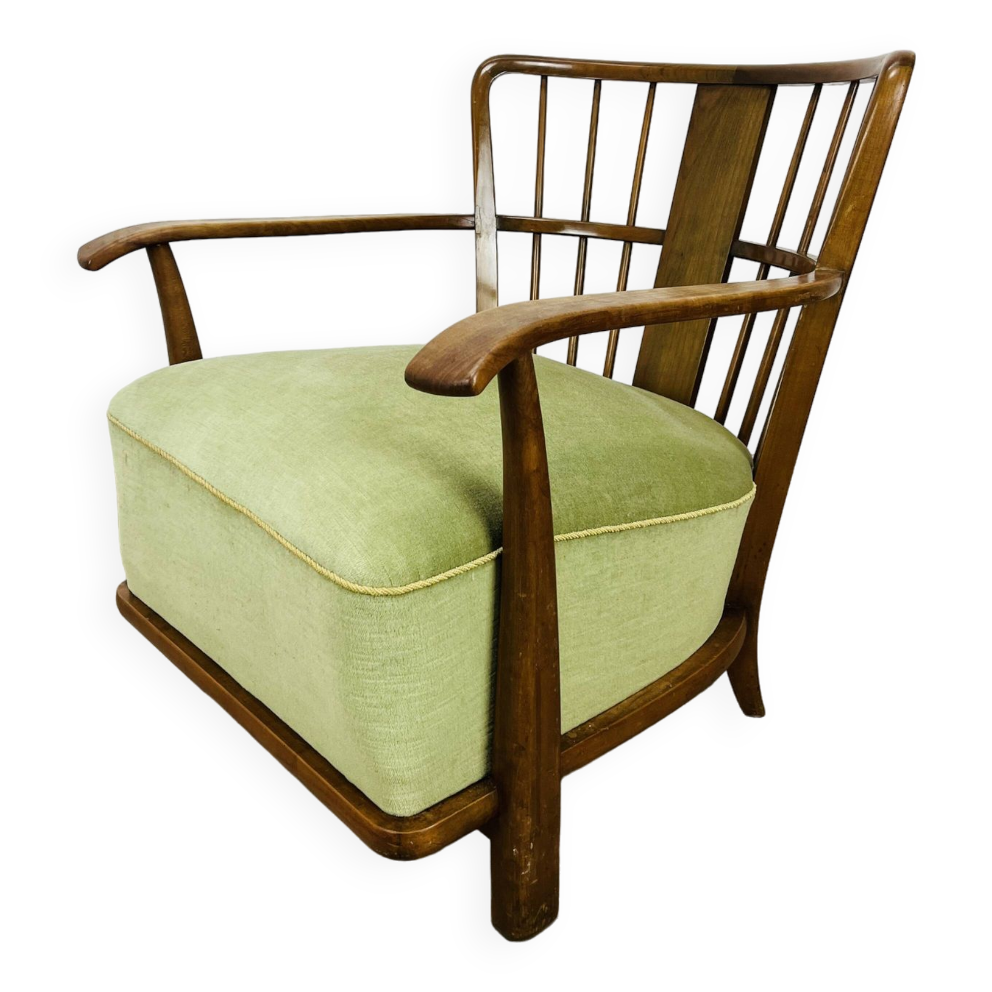 Fritz Hansen armchair 1594 1940s Scandinavian
