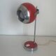 Vintage lamp 1960 eyeball desk currant