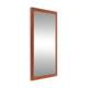 Filigree mid-century teak mirror by Aarhus Glasimport og Glassliberi A/S / Danish modern design / 1960s / 1970s