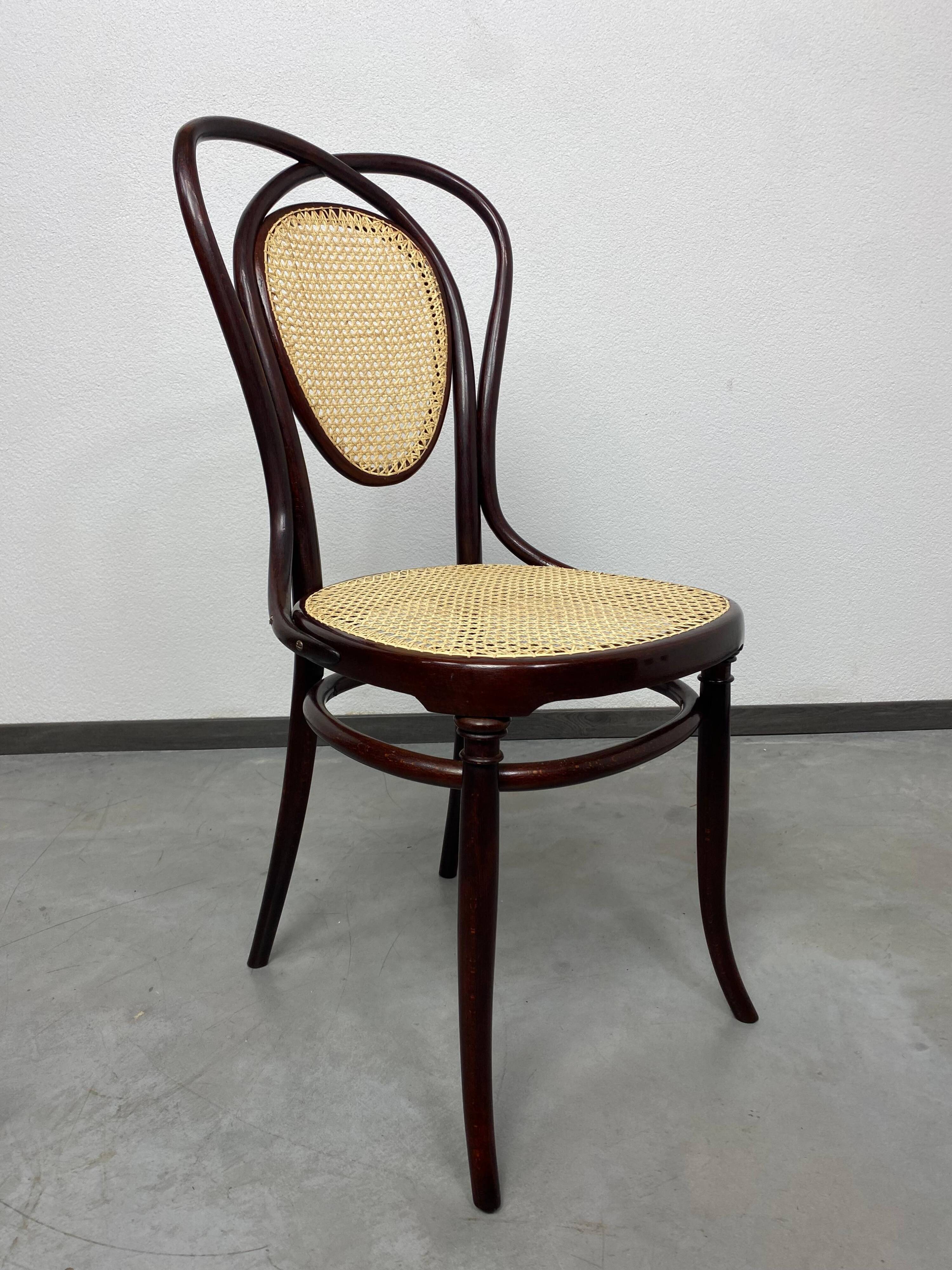 Bentwood dining chair no. 33 by J&J Kohn