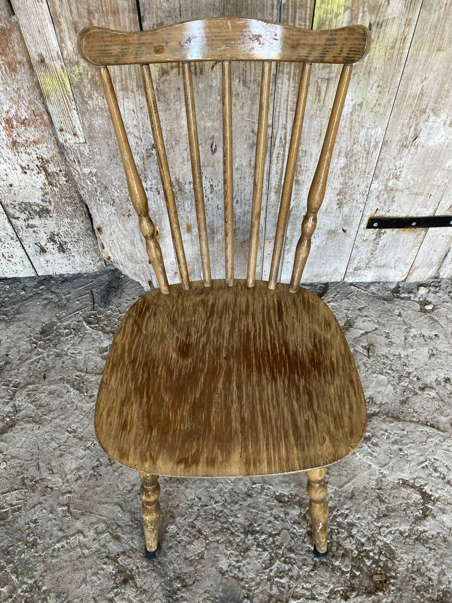 Vintage BAUMANN Bistro Chair Model Tacoma Florida Wood #E0