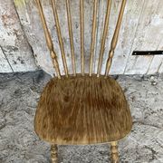 Vintage BAUMANN Bistro Chair Model Tacoma Florida Wood #E0
