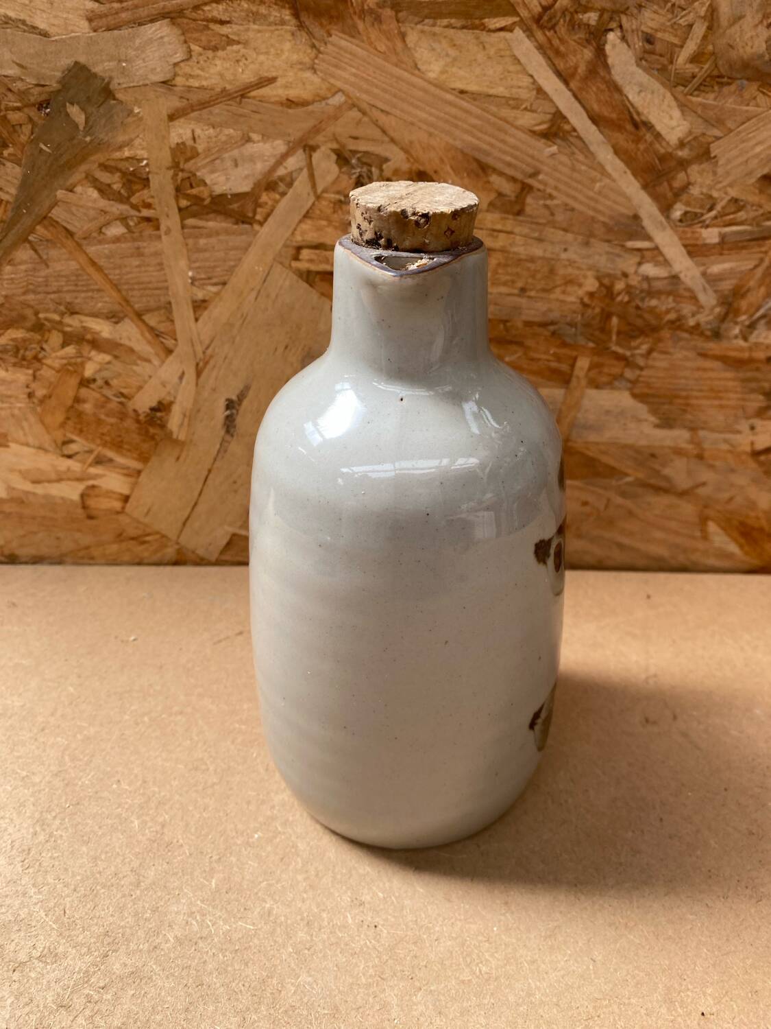 Old arnon grey sandstone bottle leaves decor france vintage