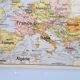 School map n ° 13 Europe political