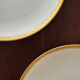Set of 4 Krautheim for Richard Ginori Porcelain Dessert Plates