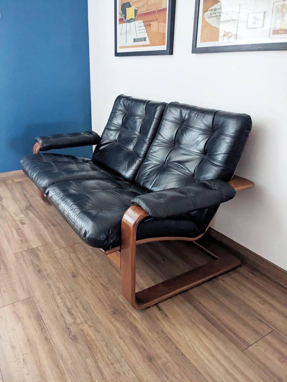 2-seater sofa attributed to Coja Culembourg, 1960s