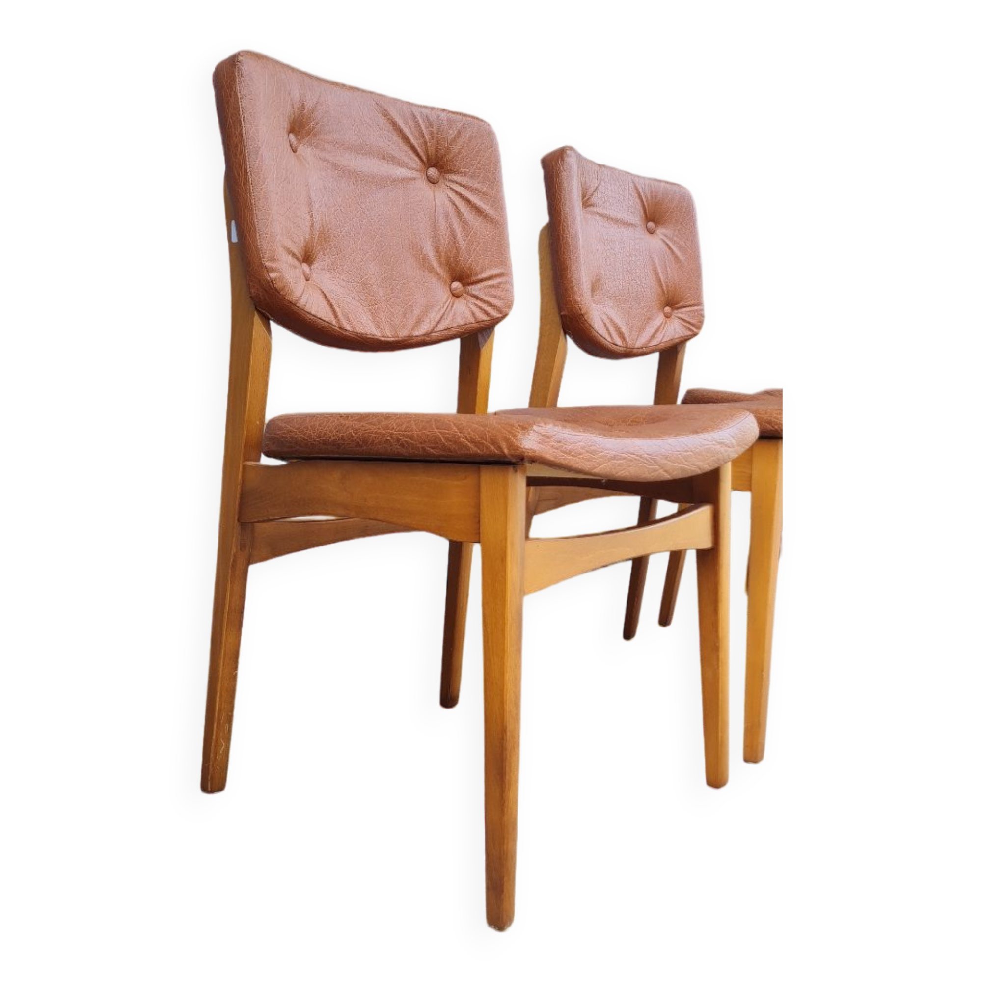 Set of 4 Scandinavian chairs