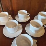 6 cups Geneviève Lethu Trait Blanc 2005