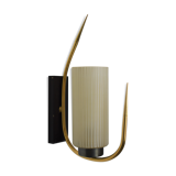 Vintage brass tip wall light