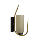 Vintage brass tip wall light