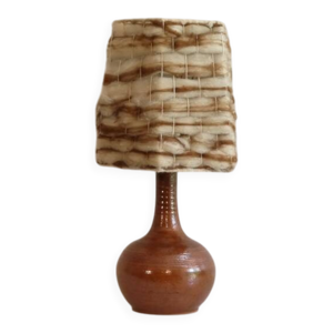 Lampe en terre cuite