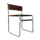 60s 70s steel suede vintage chair Giovanni Carini Planula Libellula