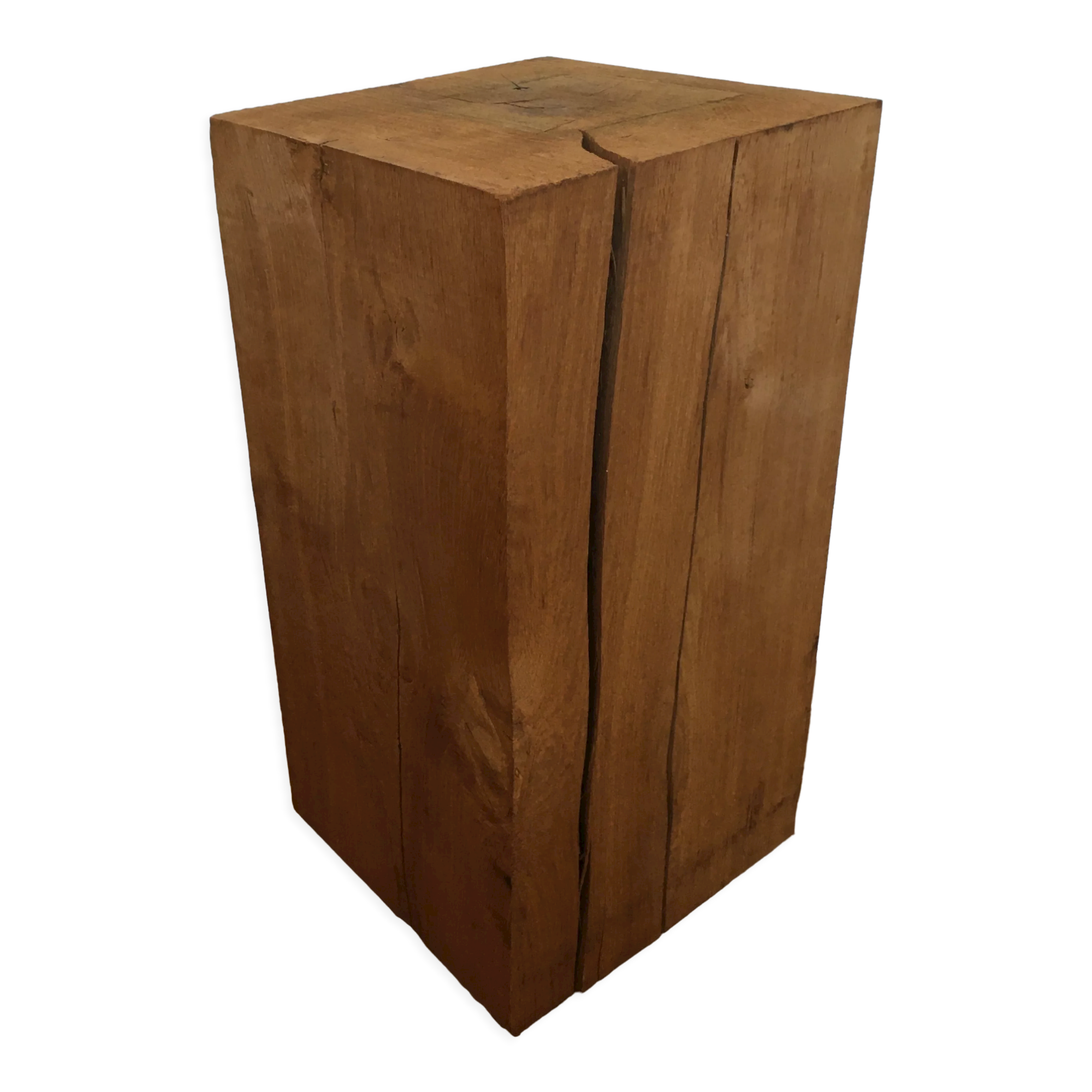 Merlin solid oak sofa end