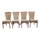 4 chaises en osier