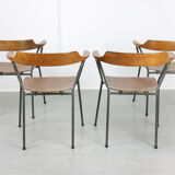 4455 dining chairs by Niko Kralj for Stol Kamnik, 1970