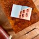 Elm burl coffee table