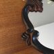 Vintage fiddle mirror to put down.