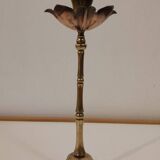 Brass and copper candlestick by Was Benson 1900
