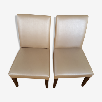 Lot de 4 chaises contemporaines