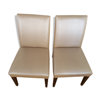 Lot de 4 chaises contemporaines