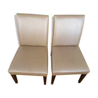 Lot of 4 contemporary chairs
