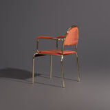 Hollywood Regency armchair in Guide FR 11