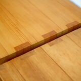 Maison Regain: modular office set. Pine. France, circa 1975