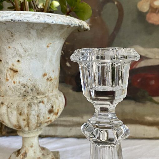 Bougeoir en cristal