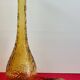 Large cathedral glass bottle circa 1970, probably Italy? 56 cm