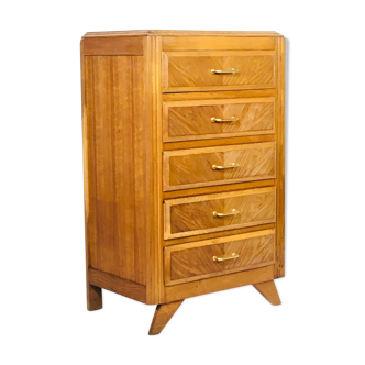 Storage unit with 5 drawers, France 1960