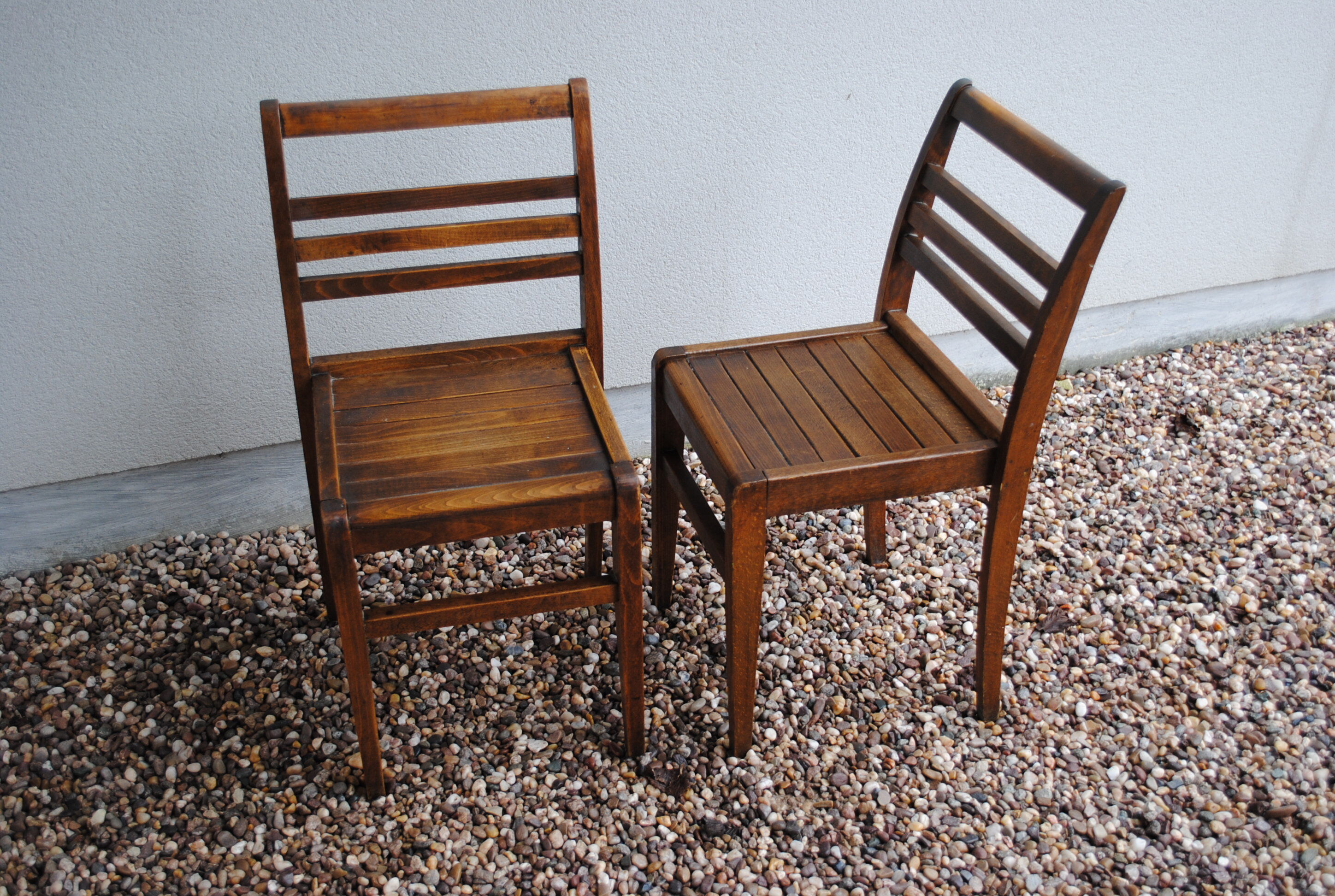 Suite de chaises René Gabriel 1950