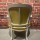 Lot d'un fauteuil et d'une chaise