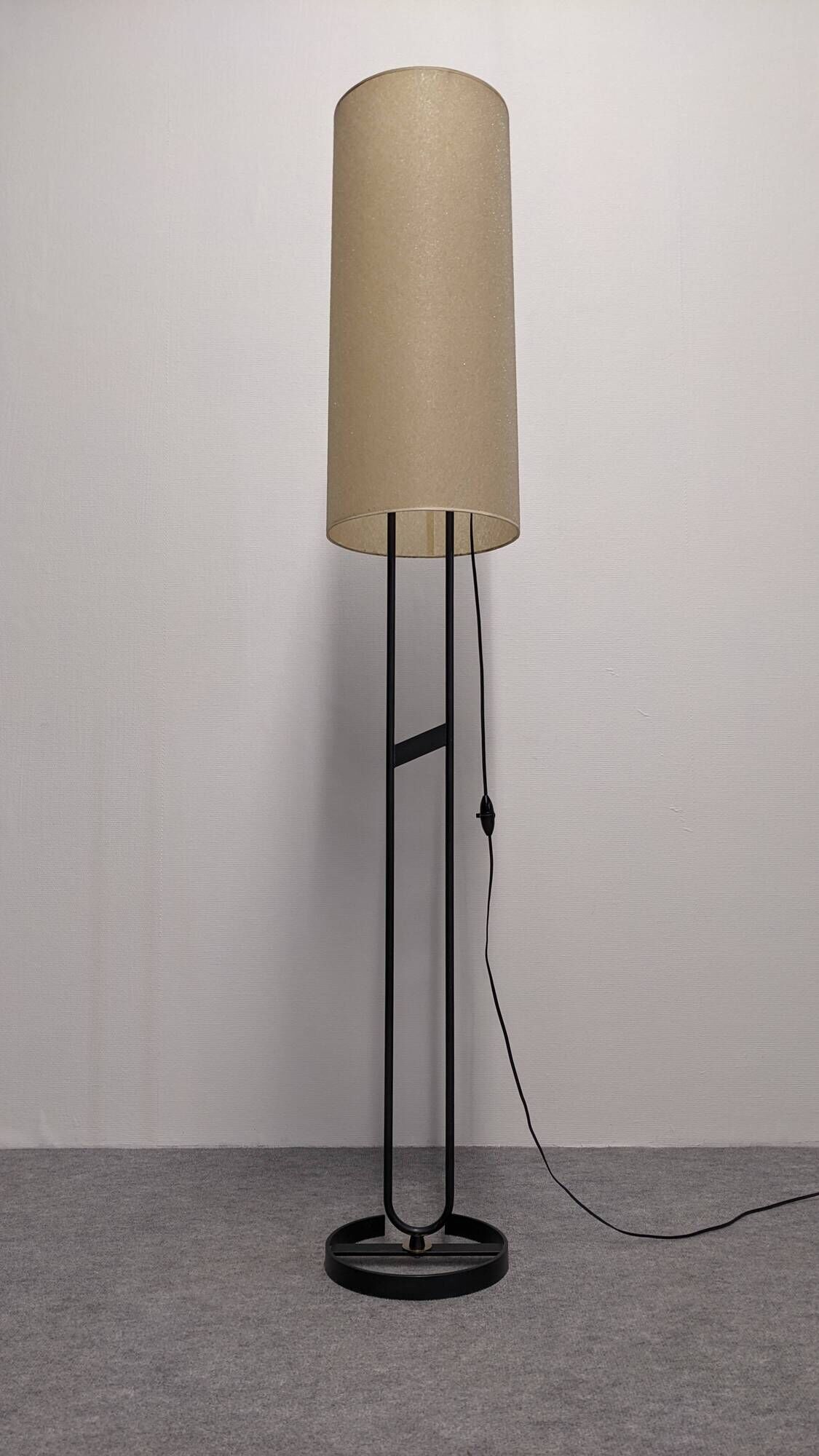 Modernist Totem Floor Lamp Maison Arlus, France circa 1950